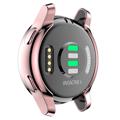 Hat Prince Garmin Venu 2S TPU Hoesje met Schermbeschermer - 40mm - Rosé goud