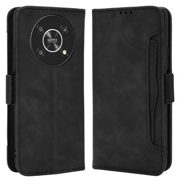 Honor Magic4 Lite/X30/X9 5G Cardholder Series Portemonnee Hoesje - Zwart