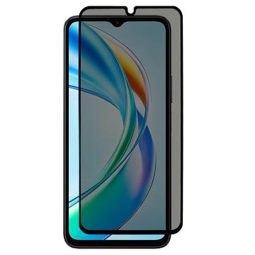 Honor X5b/X5b Plus Privacy Full Cover Glazen Screenprotector - Zwarte Rand