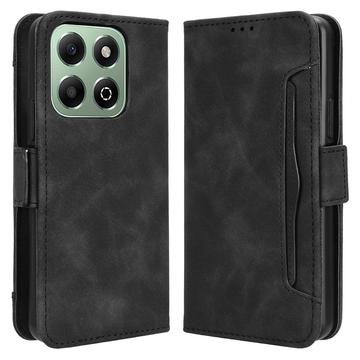 Honor X6b Cardholder Series Portemonnee Hoesje - Zwart