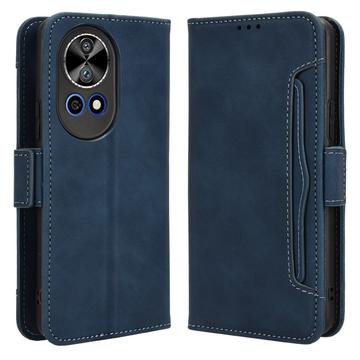 Huawei Nova 12 Cardholder Series Portemonnee Hoesje - Blauw