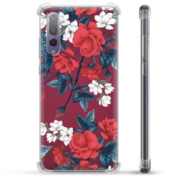 Huawei P20 Pro Hybrid Case - Vintage Bloemen