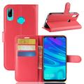 Huawei P30 Lite Wallet Case met Magnetische Sluiting - Rood