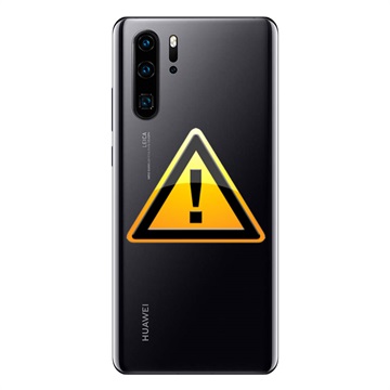 Huawei P30 Pro Batterij Cover Reparatie - Zwart