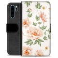 Huawei P30 Pro Premium Portemonnee Hoesje - Bloemen