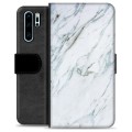 Huawei P30 Pro Premium Wallet Case - Marmer