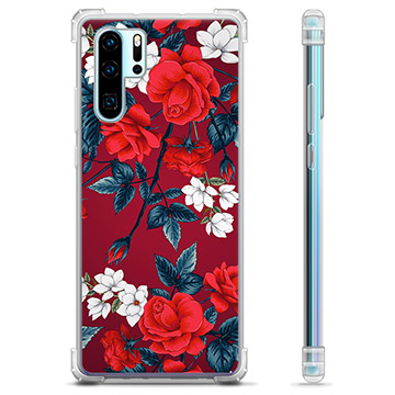 Huawei P30 Pro Hybrid Case - Vintage Bloemen