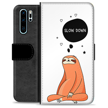 Huawei P30 Pro Premium Wallet Case - Vertragen