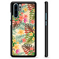 Huawei P30 Pro Beschermhoes - Roze Bloemen