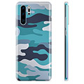 Huawei P30 Pro TPU Case - Blauw Camouflage