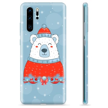 Huawei P30 Pro TPU Hoesje - Kerstbeer