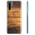 Huawei P30 Pro TPU Hoesje - Hout