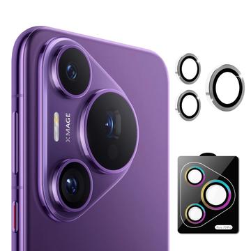 Huawei Pura 70 Pro/70 Pro+ Hat Prince Camera Lens Glazen Protector - Zilver