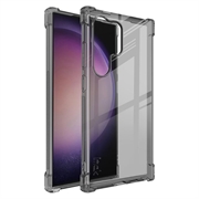 Samsung Galaxy S24 Ultra Imak Drop-Proof TPU Case - Doorzichtig Zwart