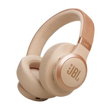 JBL Live 770NC Draadloze Over-Ear Koptelefoon - Beige