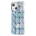 Kingxbar Miya Series iPhone 14 Plus Hybride Hoesje - Crystal