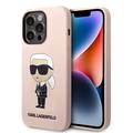 iPhone 15 Pro Karl Lagerfeld Ikonik siliconen hoesje