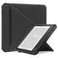 Kobo Libra 2 Origami Stand Folio-hoes - Zwart