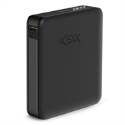 Ksix Nano USB-C 20W Power Bank 5000mAh - Zwart