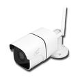 LTC Vision LXKAM38 IP-bulletcamera voor buiten met alarmfunctie - PTZ WiFi&LAN, IP66 - Wit