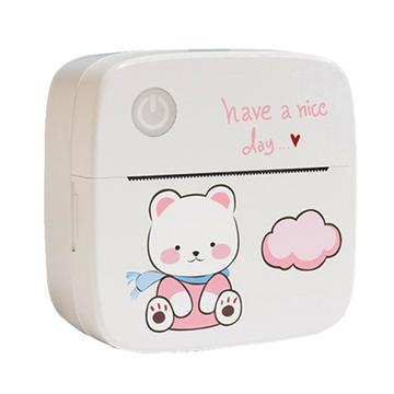 LX-D2 Thermische inktloze Bluetooth 5.2 Miniprinter - Roze