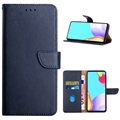 OnePlus Nord 2T Wallet Leren Hoesje met Standaard - Blauw