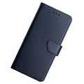 OnePlus Nord 2T Wallet Leren Hoesje met Standaard - Blauw