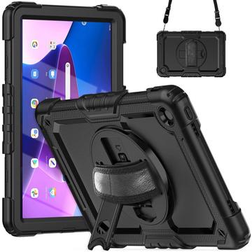 Lenovo Tab M10 Plus Gen 3 Heavy Duty 360 Case met Draagriem