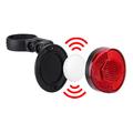 Lippa Fietsreflector met AirTag/Smart Finder Houder - Rood