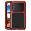 Samsung Galaxy A54 5G Love Mei Powerful Hybride Hoesje - Rood