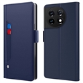 Make-up Spiegel OnePlus 11 Flip Hoesje - Blauw