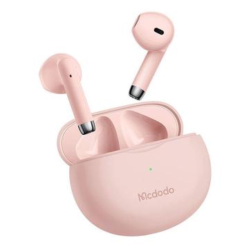 Mcdodo HP-8032 TWS koptelefoon - Bluetooth 5.0, IP54 waterbestendig - Roze