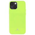 Mercury Goospery iPhone 13 Mini TPU Hoesje - Limoengroen