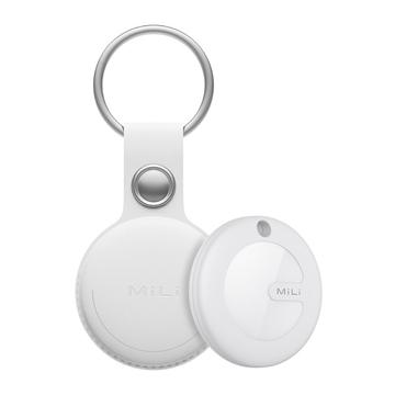 MiLi HD-P16 Bluetooth Tracker / Sleutelvinder voor iOS met Leren Sleutelhanger