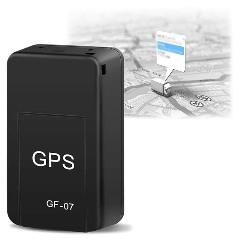 GPS Tracker met Microfoon GF-07 - Zwart