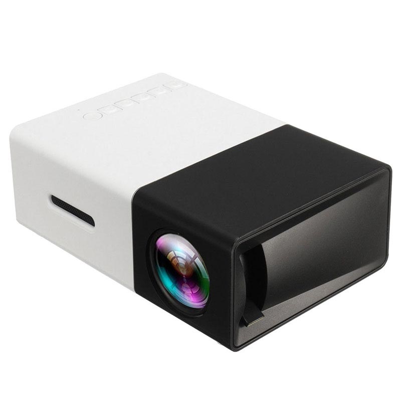 rekken Postcode binnen Mini draagbare Full HD LED-projector YG300