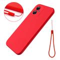 Motorola Moto G54 Liquid Siliconen Hoesje - Rood