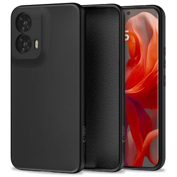 Motorola Moto G85 Tech-Protect Icon Siliconen Hoesje - Zwart