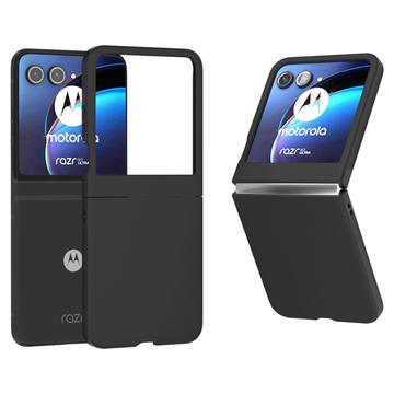 Motorola Razr 50 Plastic Hoesje - Zwart