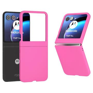 Motorola Razr 50 Plastic Hoesje - Hot Pink