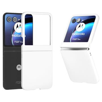 Motorola Razr 50 Plastic Hoesje - Wit