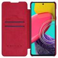 Nillkin Qin Series Samsung Galaxy M53 Flip Case - Rood