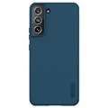 Nillkin Super Frosted Shield Pro Samsung Galaxy S22 5G Hybride Hoesje - Blauw