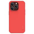 Nillkin Super Frosted Shield Pro iPhone 14 Pro Hoesje - Rood