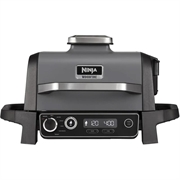 Ninja OG701EU Houtvuur Elektrische BBQ Grill & Rookoven - Grijs / Zwart