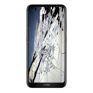 Nokia 2.3 LCD en Touch Screen Reparatie - Zwart