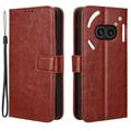 Nothing Phone (2a)/(2a) Plus Wallet Case met Magnetische Sluiting - Bruin