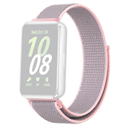 Samsung Galaxy Fit3 Nylon Bandje met Kttenbandsluiting - Roze