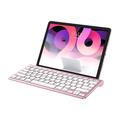 Omoton KB088 Draadloos iPad Toetsenbord met Houder - Roze