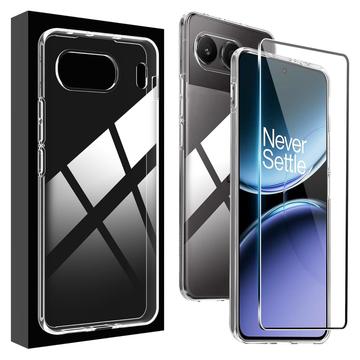 OnePlus Nord 4 Saii 2-in-1 TPU-hoesje en Glazen Screenprotector